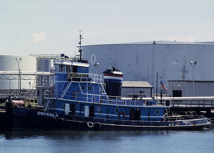 Photograph of the vessel  Osceola pictured at Norfolk on 20th September 1994