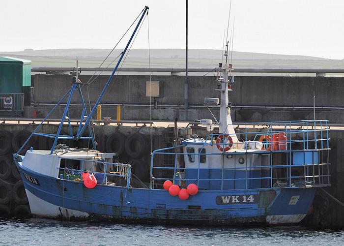 Photograph of the vessel fv Osprey pictured at Scrabster on 12th April 2012