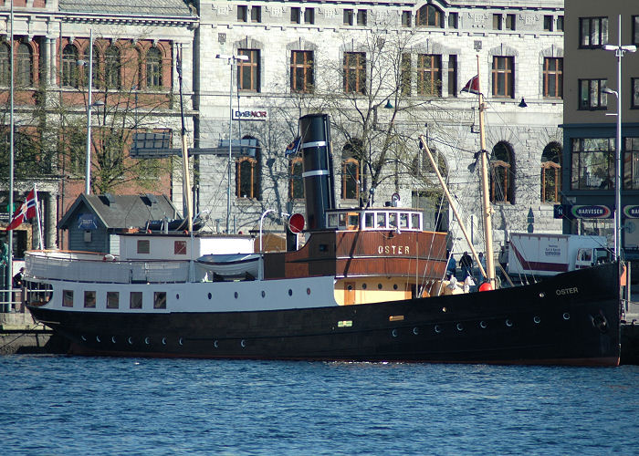 Photograph of the vessel  Oster pictured at Bergen on 12th May 2005