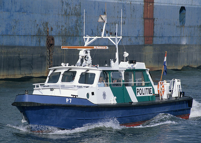 Photograph of the vessel  P 7 pictured in Botlek, Rotterdam on 27th September 1992