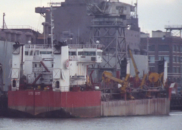 Photograph of the vessel  Padre Island pictured at San Francisco on 6th November 1988