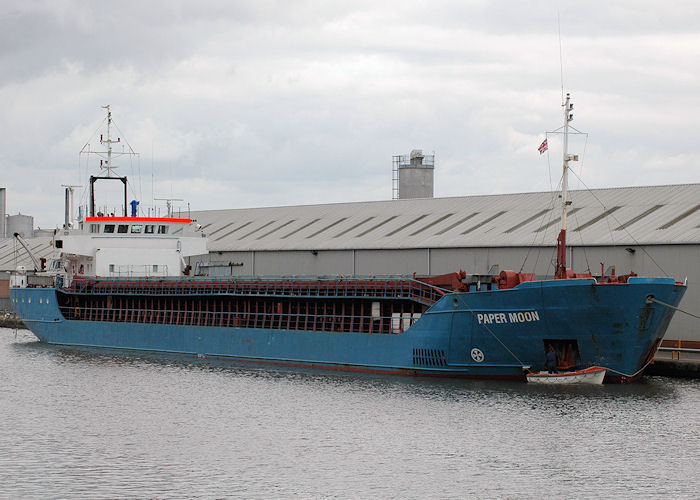 Photograph of the vessel  Paper Moon pictured at Goole on 6th September 2009