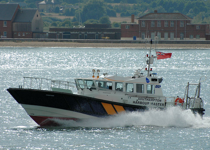 Photograph of the vessel pv Pathfinder pictured on Southampton Water on 14th August 2010