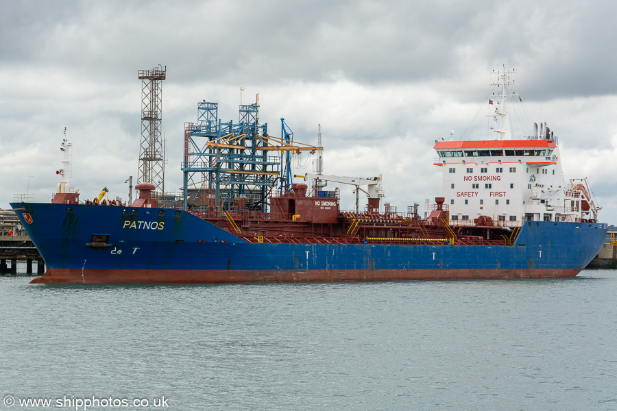 Photograph of the vessel  Patnos  pictured at Fawley on 8th July 2023