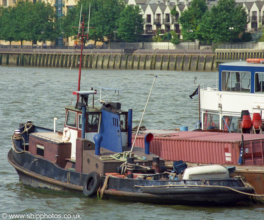 Photograph of the vessel  Pelikaan pictured at Greenwich on 3rd September 2002