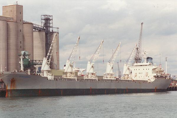 Photograph of the vessel  Periandros pictured in Southampton on 5th September 1992