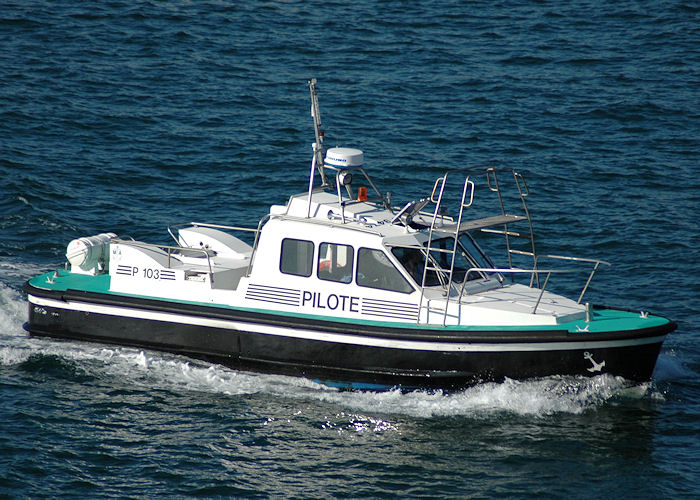 Photograph of the vessel pv Pilotine 103 pictured at Marseille on 9th August 2008