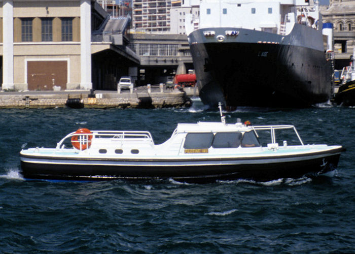 Photograph of the vessel pv Pilotine 180 pictured at Marseille on 6th July 1990