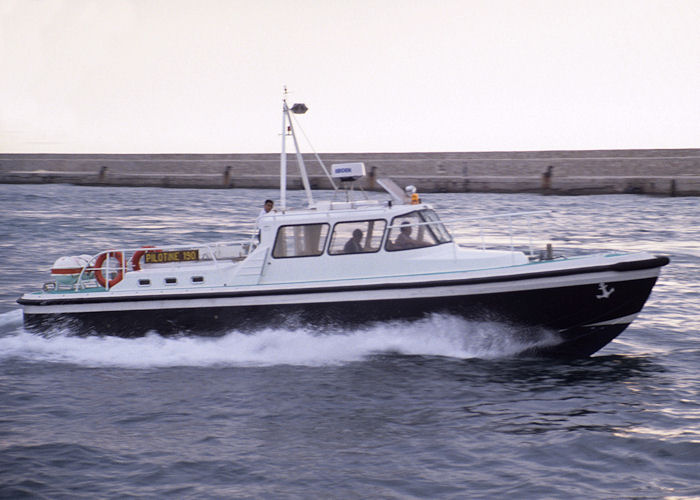 Photograph of the vessel pv Pilotine 190 pictured at Marseille on 5th July 1990