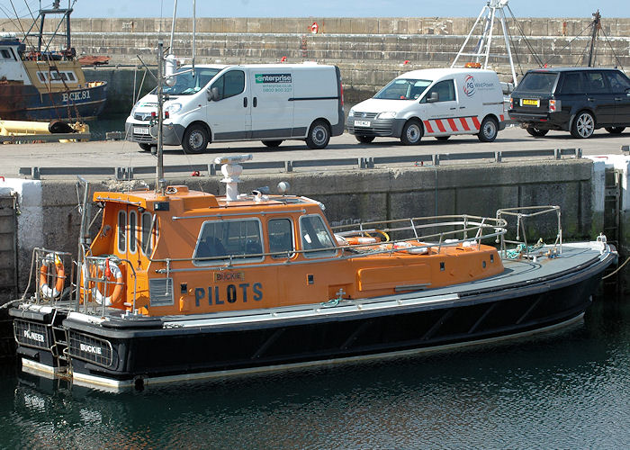 Photograph of the vessel pv Pioneer pictured at Buckie on 28th April 2011