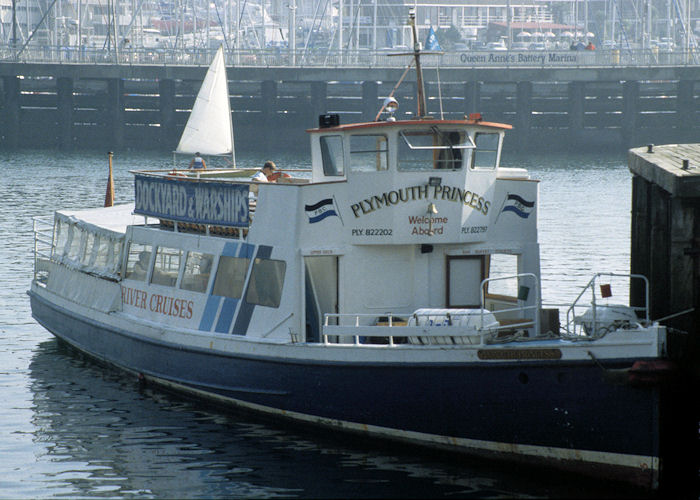 Photograph of the vessel  Plymouth Princess pictured at Plymouth on 27th September 1997