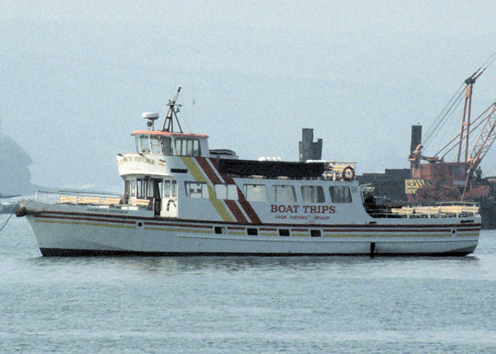 Photograph of the vessel  Plymouth Venturer pictured at Plymouth on 27th September 1997