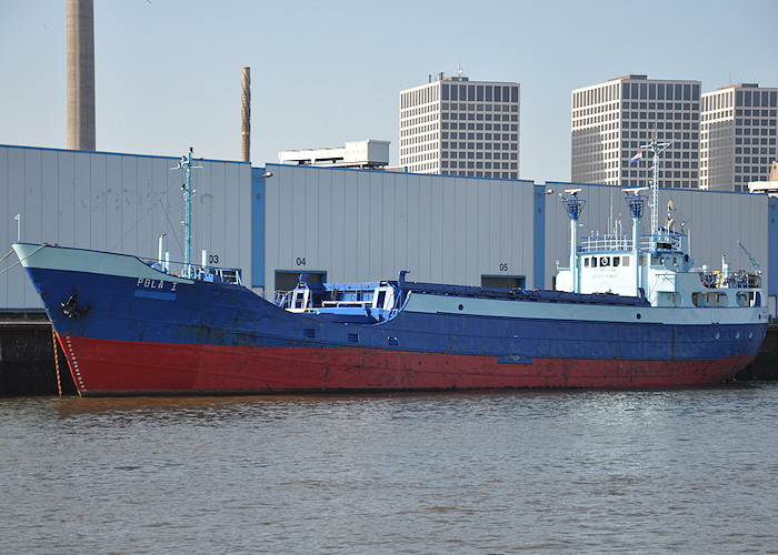 Photograph of the vessel  Pola I pictured in Lekhaven, Rotterdam on 26th June 2011