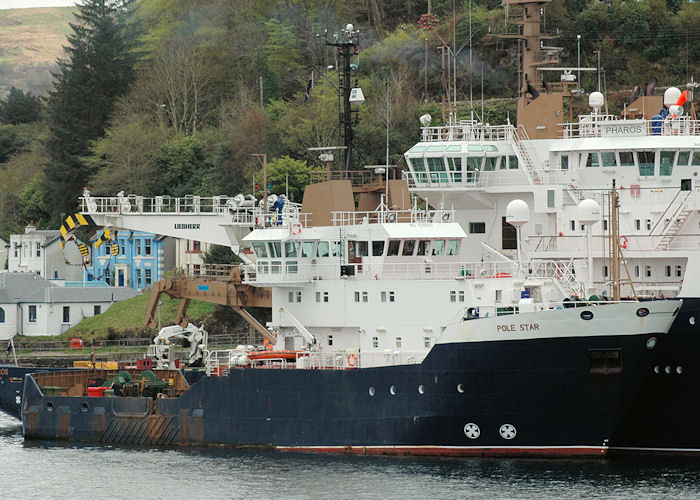 Photograph of the vessel  Pole Star pictured at Oban on 5th May 2010