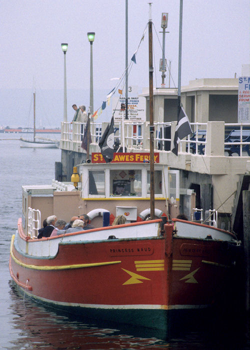 Photograph of the vessel  Princess Maud pictured at Falmouth on 27th September 1997
