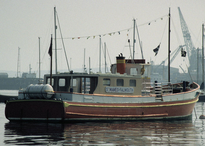 Photograph of the vessel  Princess Maud pictured at Falmouth on 28th September 1997