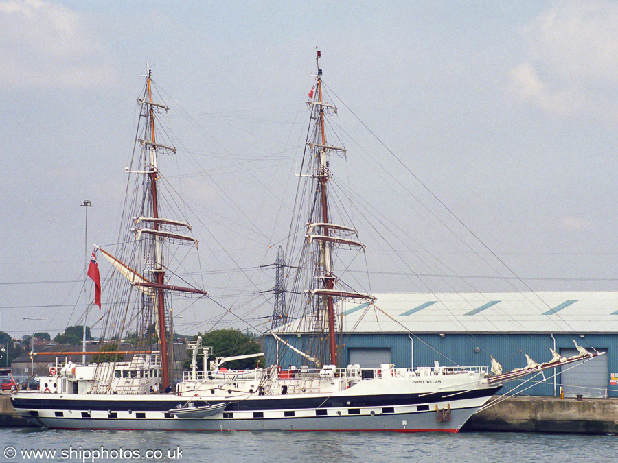 Photograph of the vessel  Prince William pictured at Southampton on 22nd September 2001