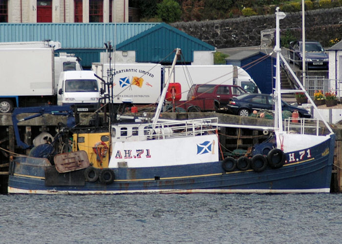 Photograph of the vessel fv Provider pictured at Oban on 7th May 2010