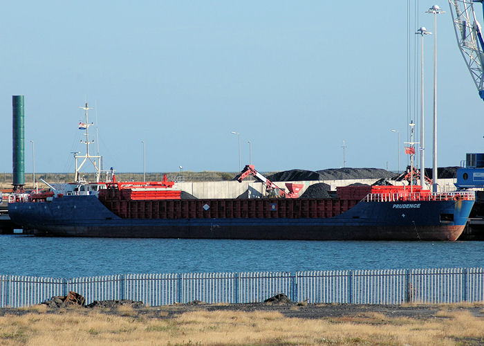 Photograph of the vessel  Prudence pictured at Blyth on 26th September 2009