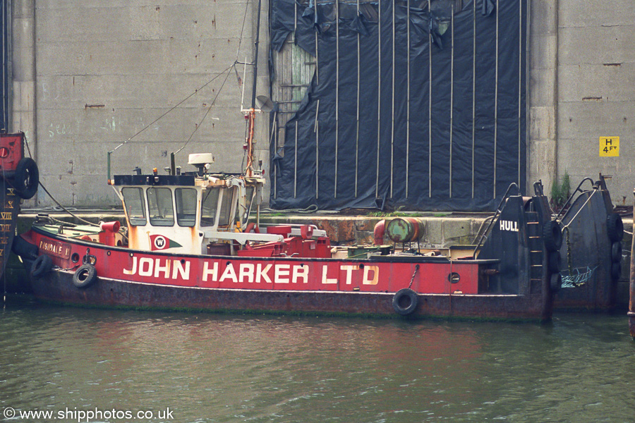 Photograph of the vessel  Pushdale H pictured in Huskisson Dock, Liverpool on 14th June 2003