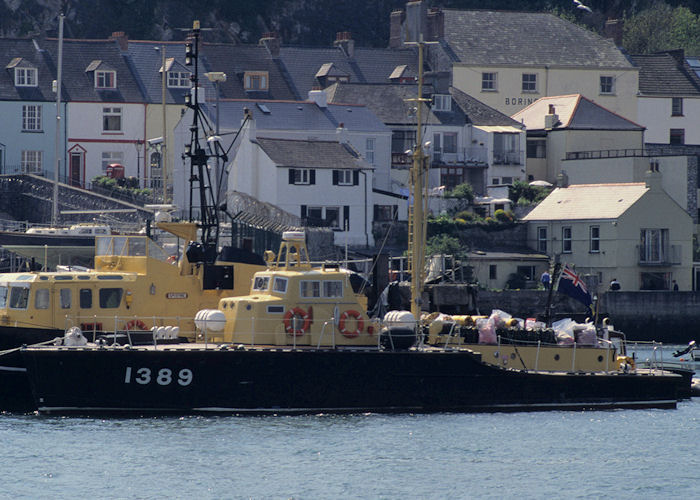Photograph of the vessel  RAF 1389 pictured at Plymouth on 6th May 1996