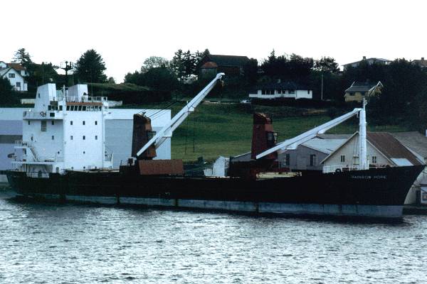 Photograph of the vessel  Rainbow Hope pictured in Haugesund on 26th October 1998