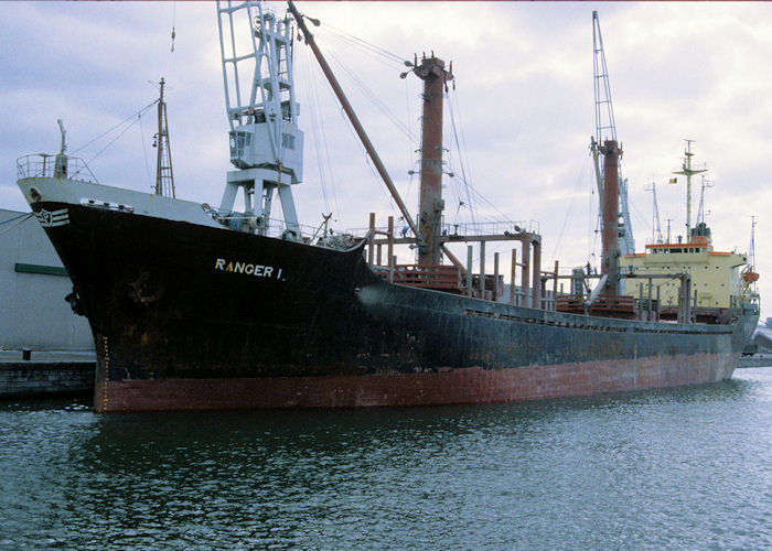 Photograph of the vessel  Ranger I pictured in Antwerp on 19th April 1997