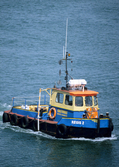 Photograph of the vessel  Regis 2 pictured at Southampton on 14th August 1997