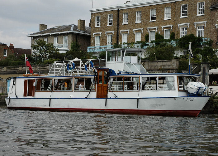 Photograph of the vessel  Richmond Royale pictured on the River Thames on 6th August 2006