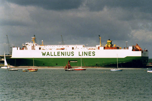 Photograph of the vessel  Rigoletto pictured in Southampton on 11th June 2000