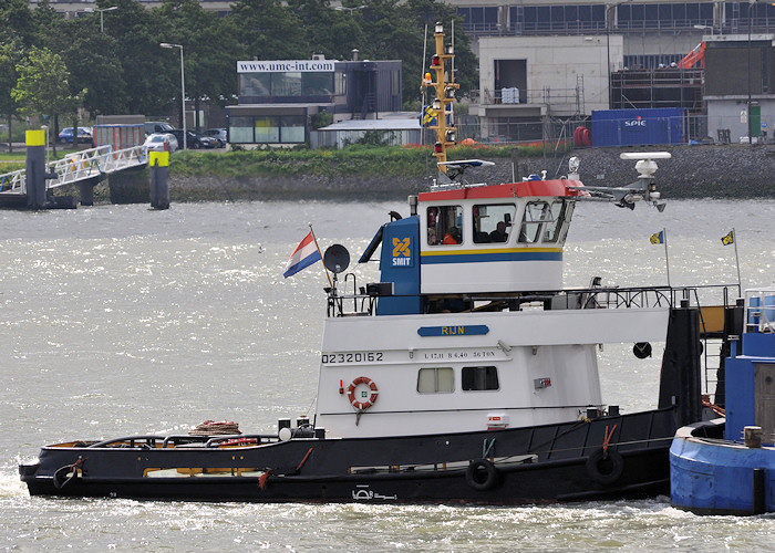 Photograph of the vessel  Rijn pictured passing Vlaardingen on 25th June 2012