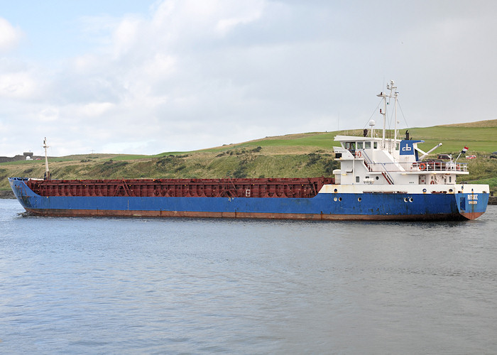 Photograph of the vessel  Ritske pictured departing Aberdeen on 14th September 2012