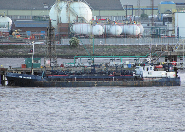 Photograph of the vessel  Rix Harrier pictured at Immingham on 18th June 2010