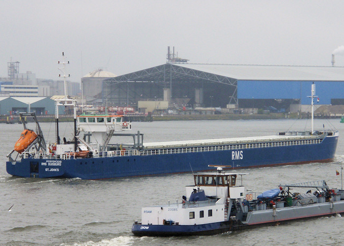 Photograph of the vessel  RMS Duisburg pictured passing Vlaardingen on 25th June 2011