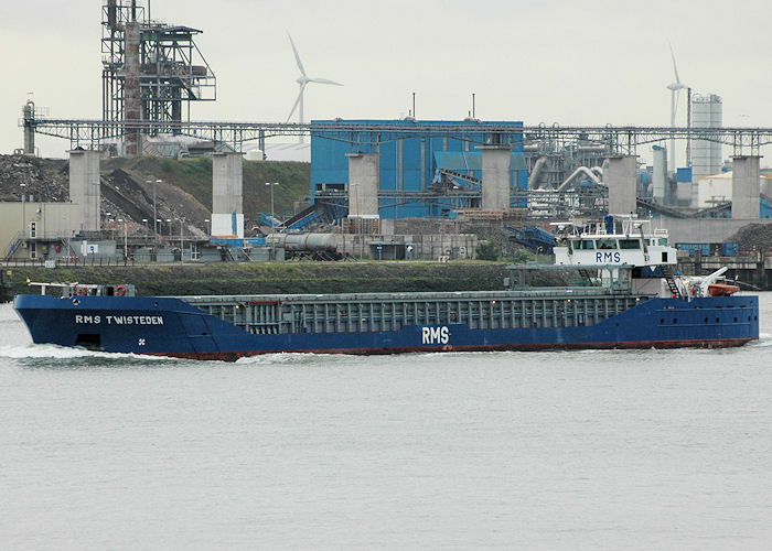 Photograph of the vessel  RMS Twisteden pictured passing Vlaardingen on 21st June 2010