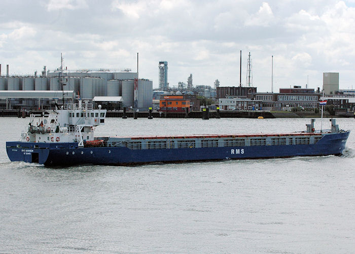 Photograph of the vessel  RMS Wanheim pictured passing Vlaardingen on 19th June 2010