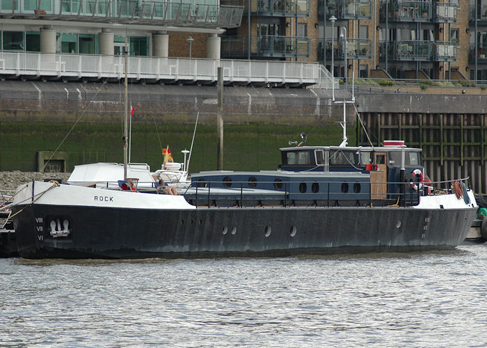 Photograph of the vessel  Rock pictured in London on 14th June 2009