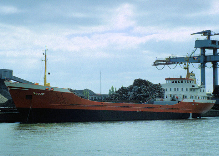Photograph of the vessel  Roelof pictured in Antwerp on 19th April 1997