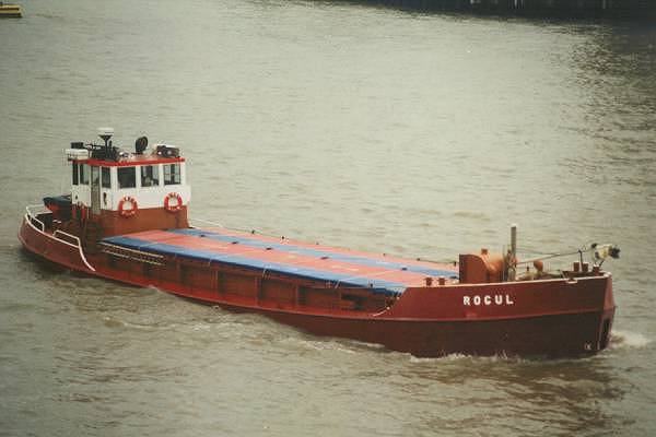 Photograph of the vessel  Rogul pictured in London on 17th November 1997