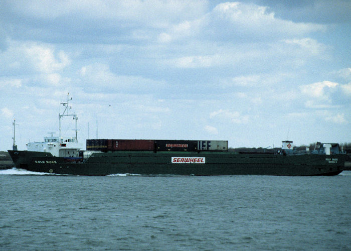 Photograph of the vessel  Rolf Buck pictured on the Nieuwe Waterweg on 20th April 1997