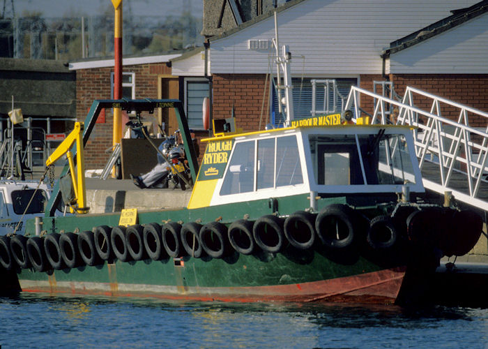 Photograph of the vessel  Rough Ryder pictured at Poole on 25th October 1997