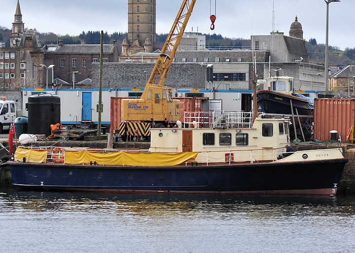 Photograph of the vessel  Rover pictured in Victoria Harbour, Greenock on 6th April 2012