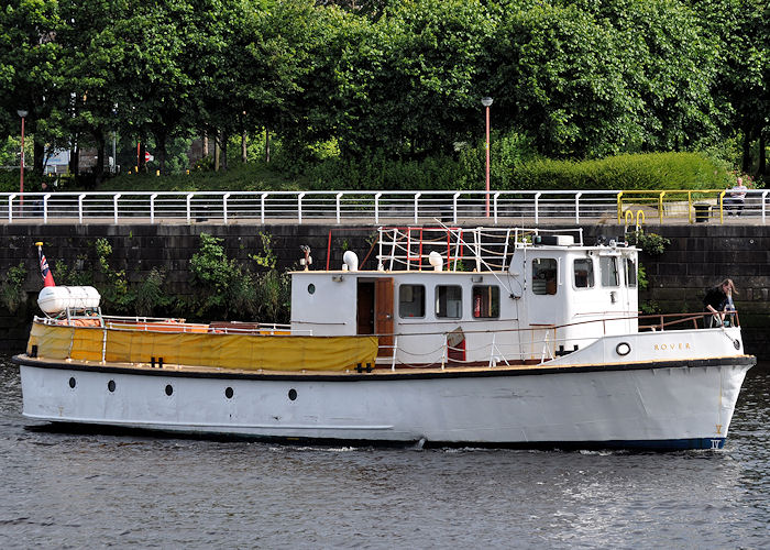 Photograph of the vessel  Rover pictured at Glasgow on 7th July 2013