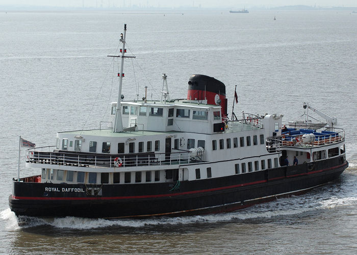 Photograph of the vessel  Royal Daffodil pictured on the River Mersey on 15th June 2006
