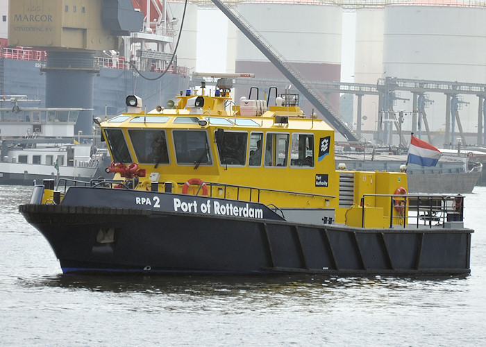 Photograph of the vessel  RPA 2 pictured in Botlek, Rotterdam on 26th June 2011
