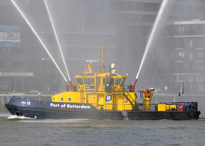 Photograph of the vessel  RPA 10 pictured on the Nieuwe Maas, Rotterdam on 26th June 2011