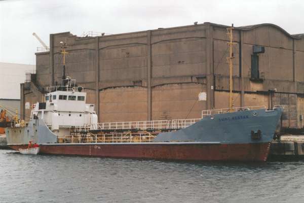 Photograph of the vessel  Saint Kearan pictured in Liverpool Docks on 4th August 2000