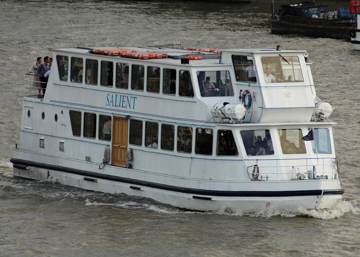 Photograph of the vessel  Salient pictured in London on 10th August 2006