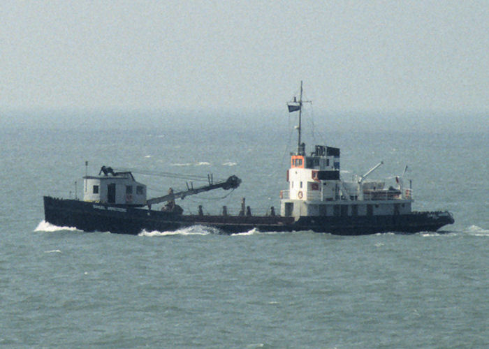 Photograph of the vessel  Samuel Armstrong pictured off Felixstowe on 10th June 1997