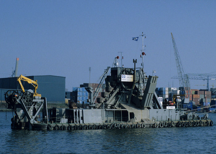 Photograph of the vessel  Saturnus pictured in Waalhaven, Rotterdam on 14th April 1996